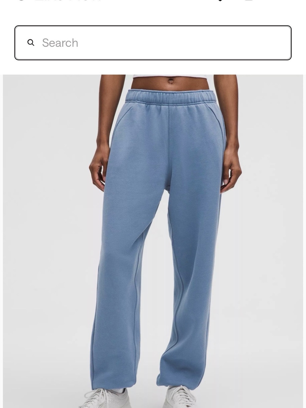 Lululemon Sweatpants in Dusty Blue
